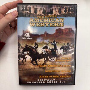 The Great American Western (4 Movies) [DVD] Disc Tested, Working